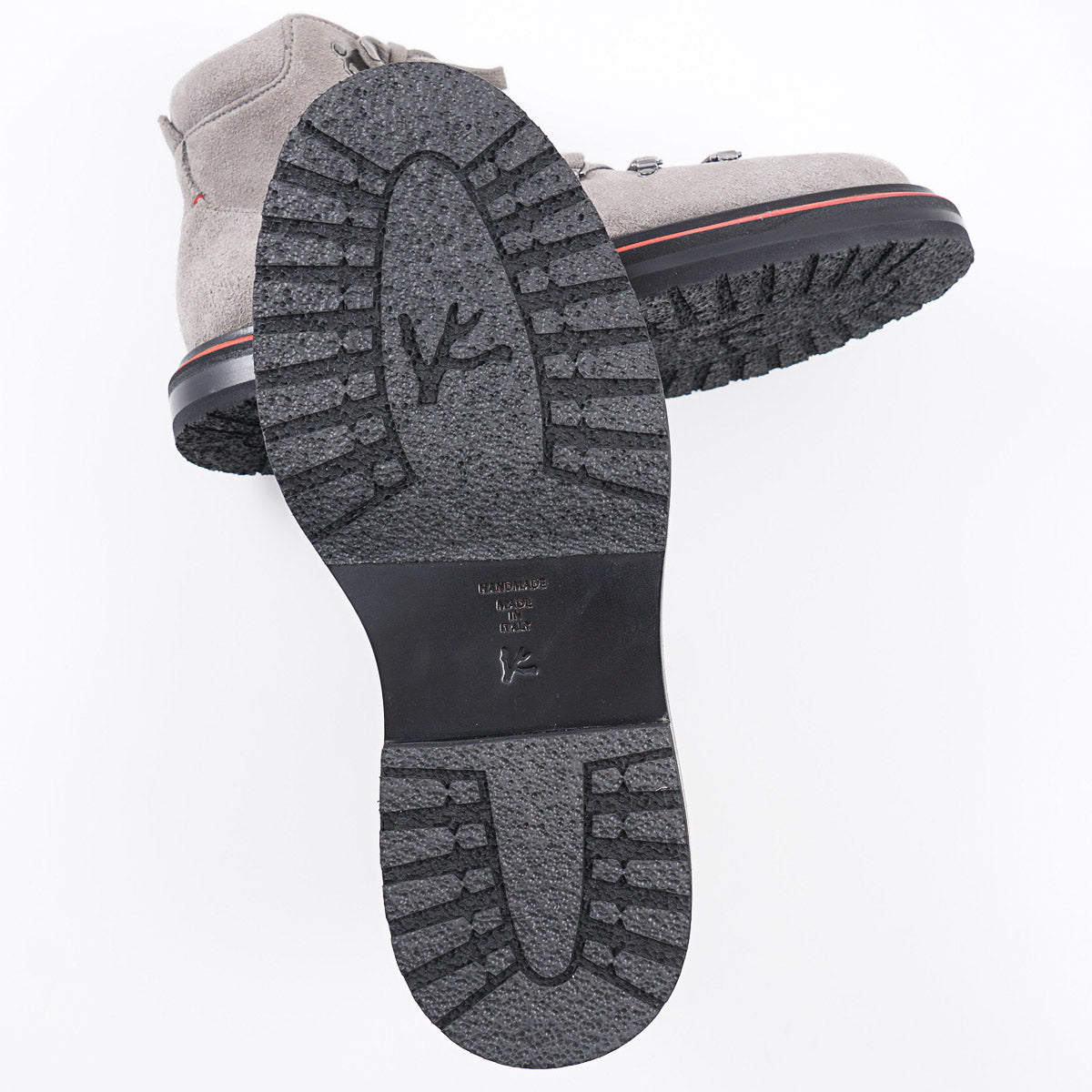 Isaia Calf Suede Hiking Boots