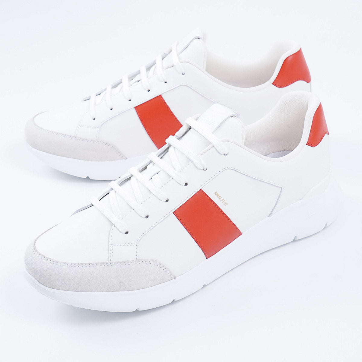 Isaia 'Amalfi' Leather Runner Sneakers