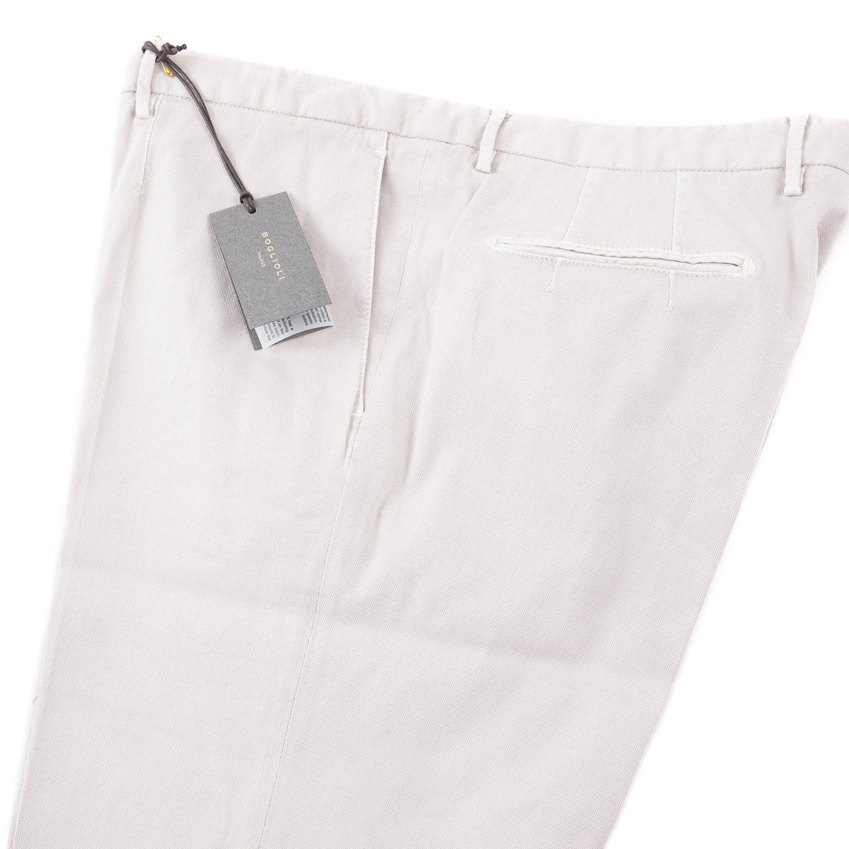 Boglioli Tailored-Fit Woven Cotton Pants - Top Shelf Apparel