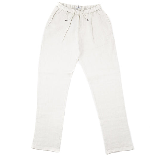 Boglioli Linen Pants with Drawstring Waist - Top Shelf Apparel