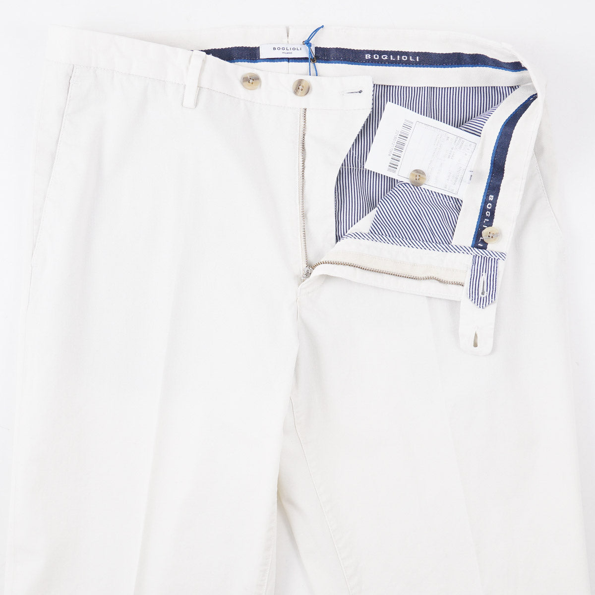 Boglioli Regular-Fit Twill Cotton Pants - Top Shelf Apparel