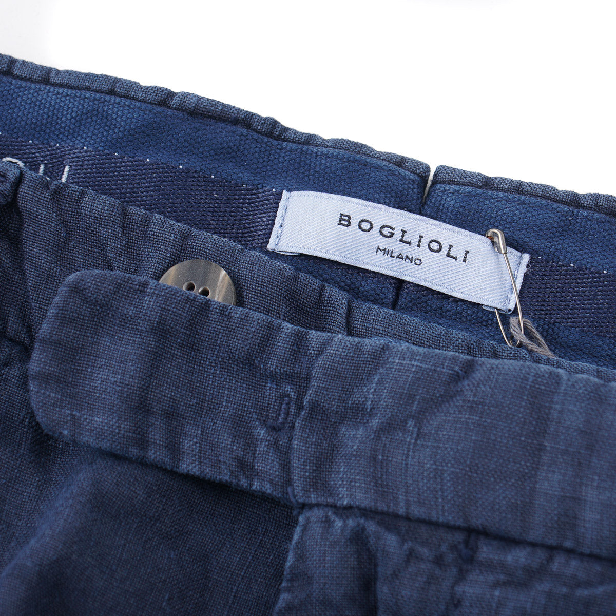 Boglioli Regular-Fit Linen Dress Pants - Top Shelf Apparel