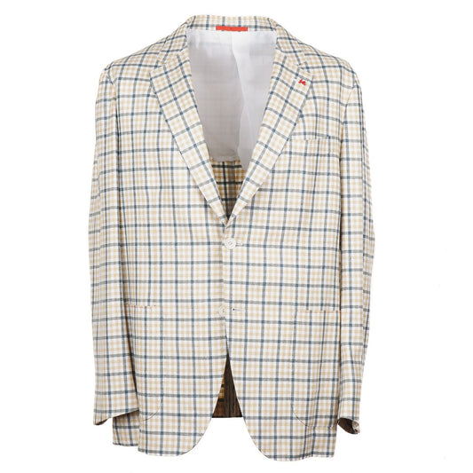 Isaia Slim Wool-Silk-Linen Sport Coat - Top Shelf Apparel