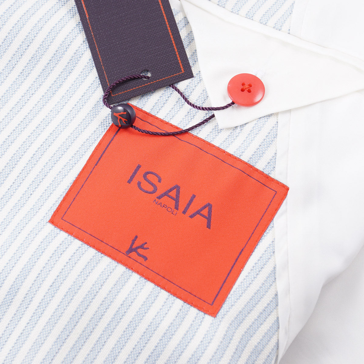Naples Italy Isaia Camicie Isaia Silk-Cashmere-Wool Sport