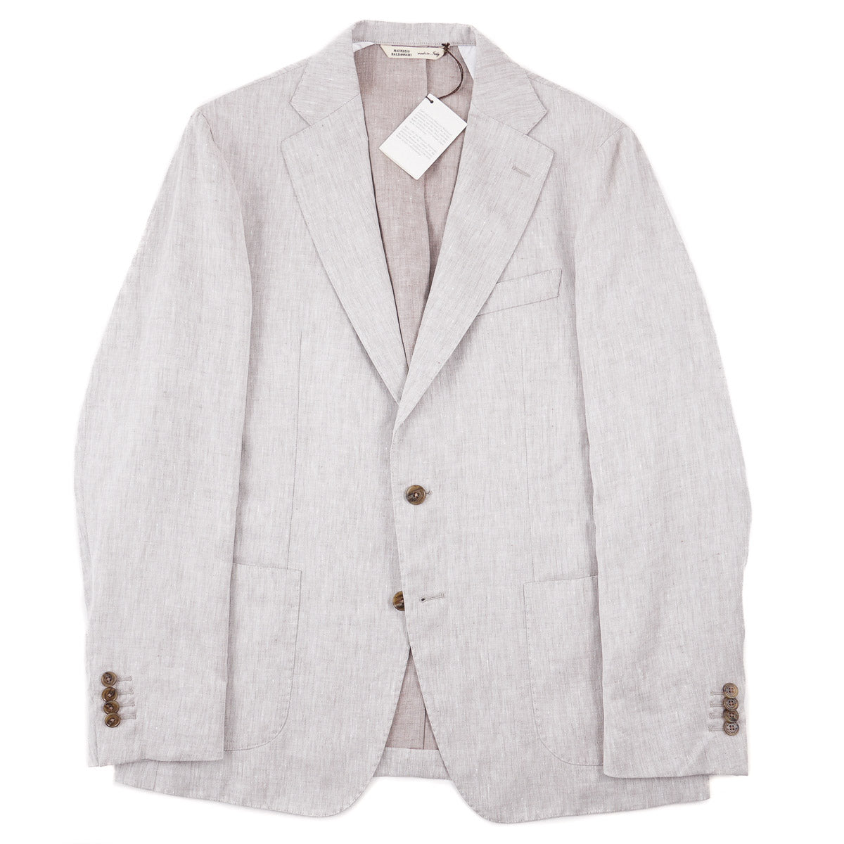 Maurizio Baldassari Linen-Silk 'Soft Jacket' - Top Shelf Apparel
