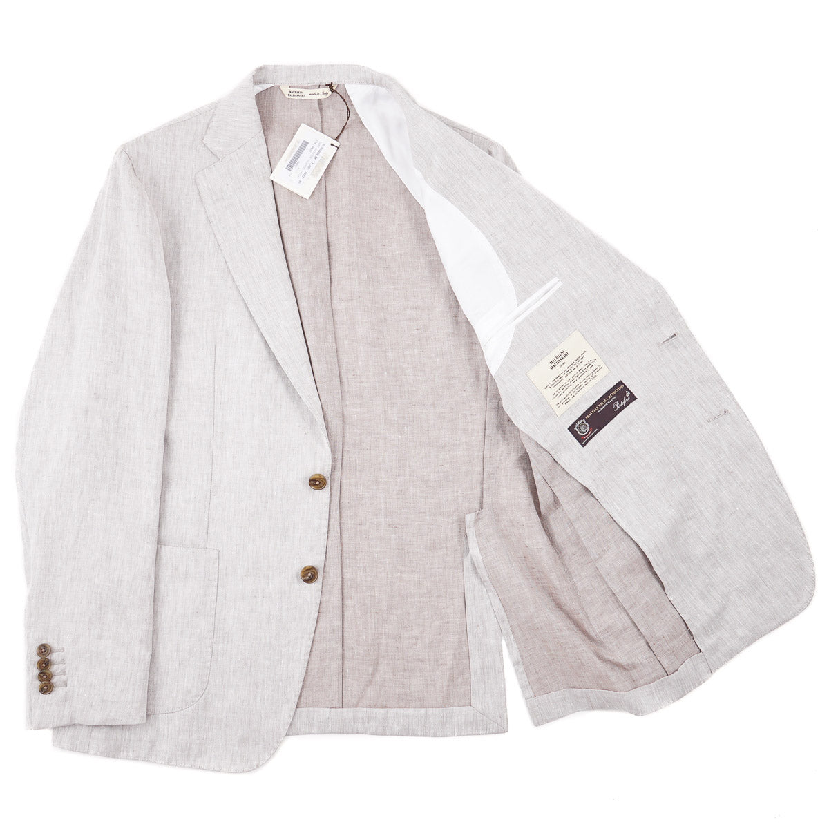 Maurizio Baldassari Linen-Silk 'Soft Jacket' - Top Shelf Apparel