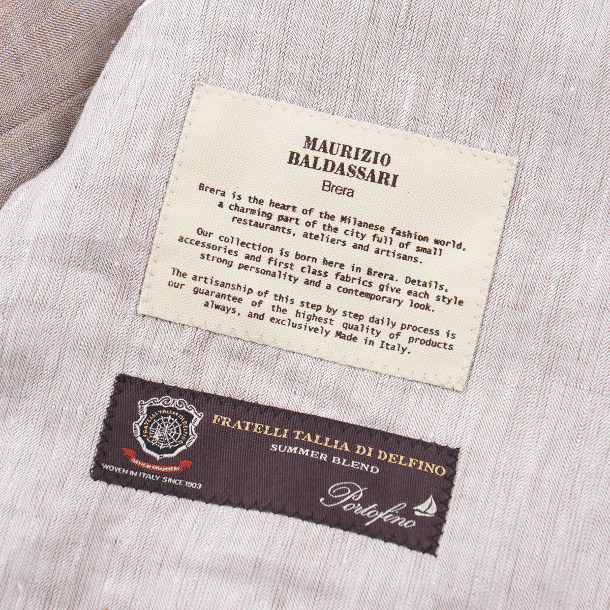 Maurizio Baldassari Linen-Silk 'Soft Jacket' - Top Shelf Apparel