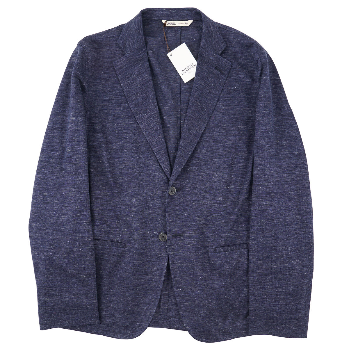 MAURIZIO BALDASSARI コート Maurizio Baldassari - Navy Wool & Nylon Reversible Raincoat