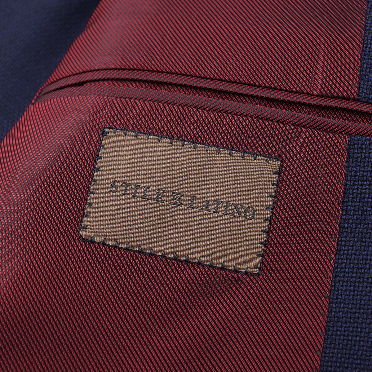 Stile Latino Woven Hopsack Wool Blazer - Top Shelf Apparel