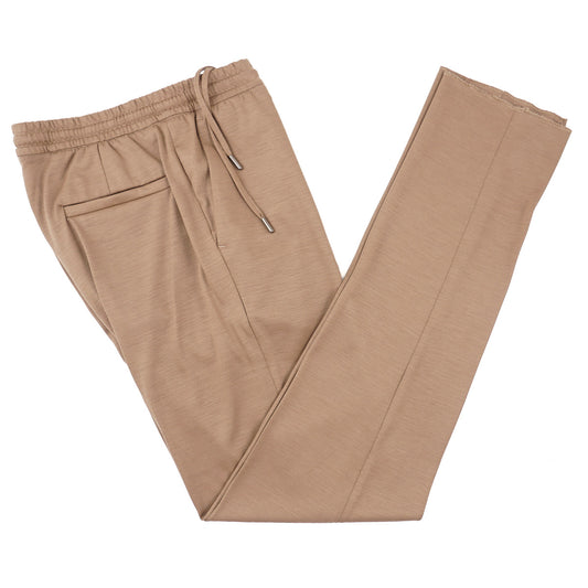 Maurizio Baldassari Jersey Wool Jogger Pants - Top Shelf Apparel