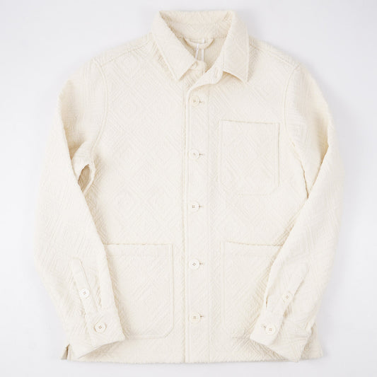 Manto Jacquard Cotton Chore Jacket - Top Shelf Apparel