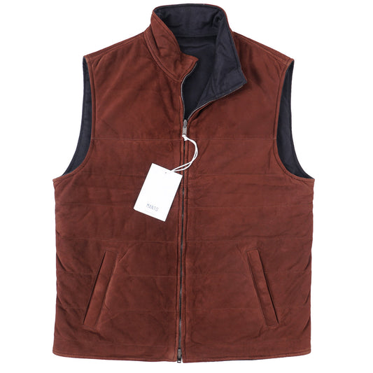 Manto Reversible Lambskin Suede Vest - Top Shelf Apparel