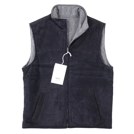 Manto Reversible Lambskin Suede Vest - Top Shelf Apparel