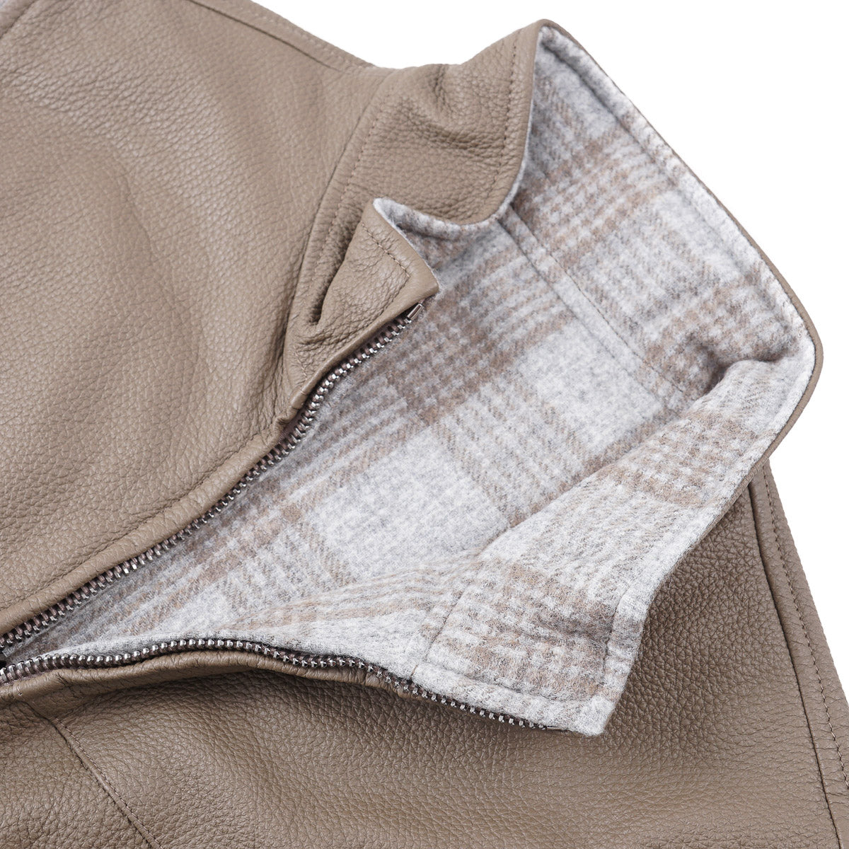 Manto Reversible Deerskin Leather Vest - Top Shelf Apparel