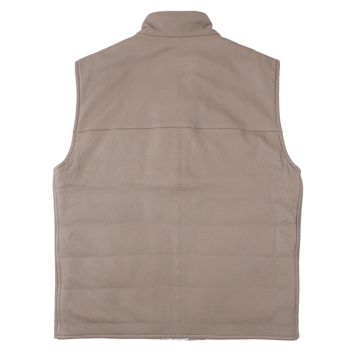 Manto Reversible Deerskin Leather Vest - Top Shelf Apparel