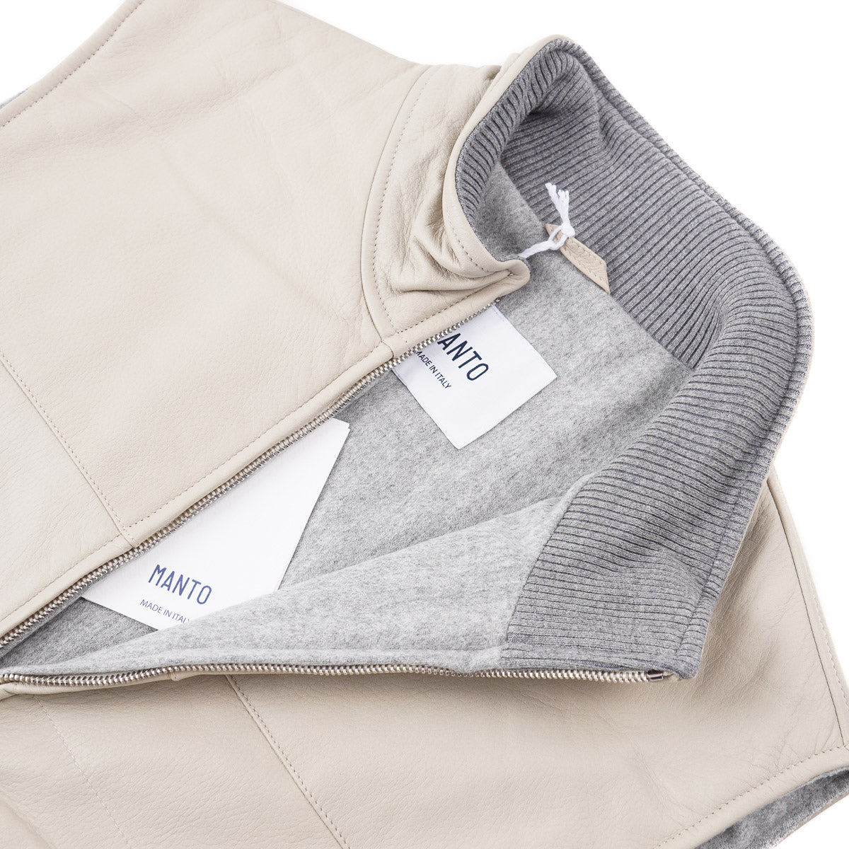 Manto Wool-Lined Deerskin Leather Vest - Top Shelf Apparel