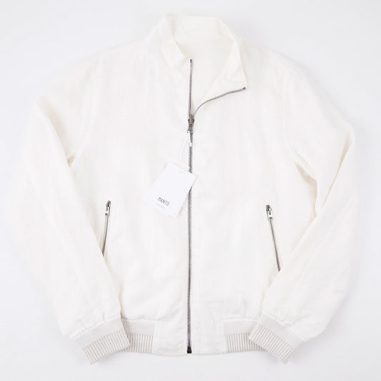 Manto Reversible Linen Windbreaker Jacket - Top Shelf Apparel