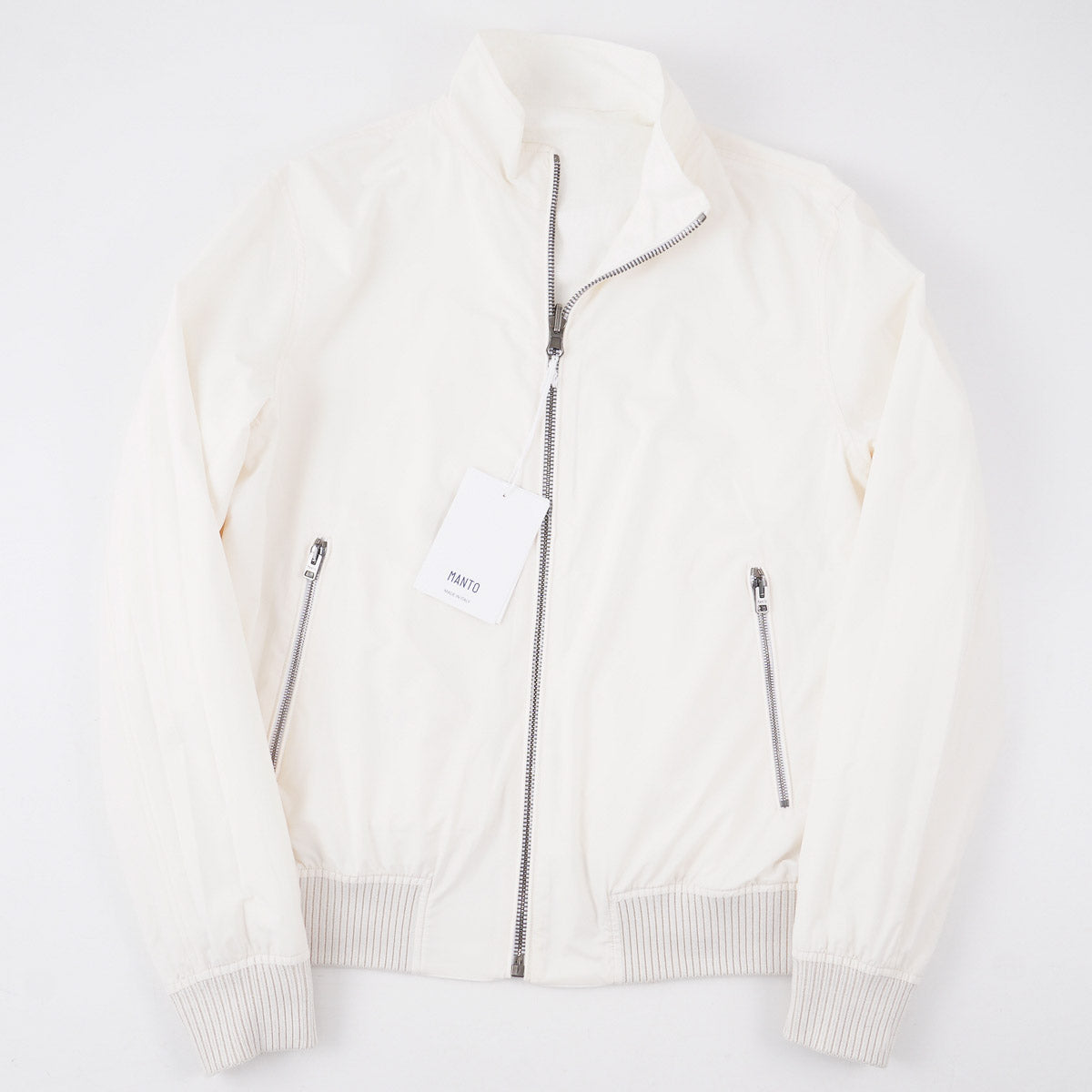 Manto Reversible Linen Windbreaker Jacket - Top Shelf Apparel