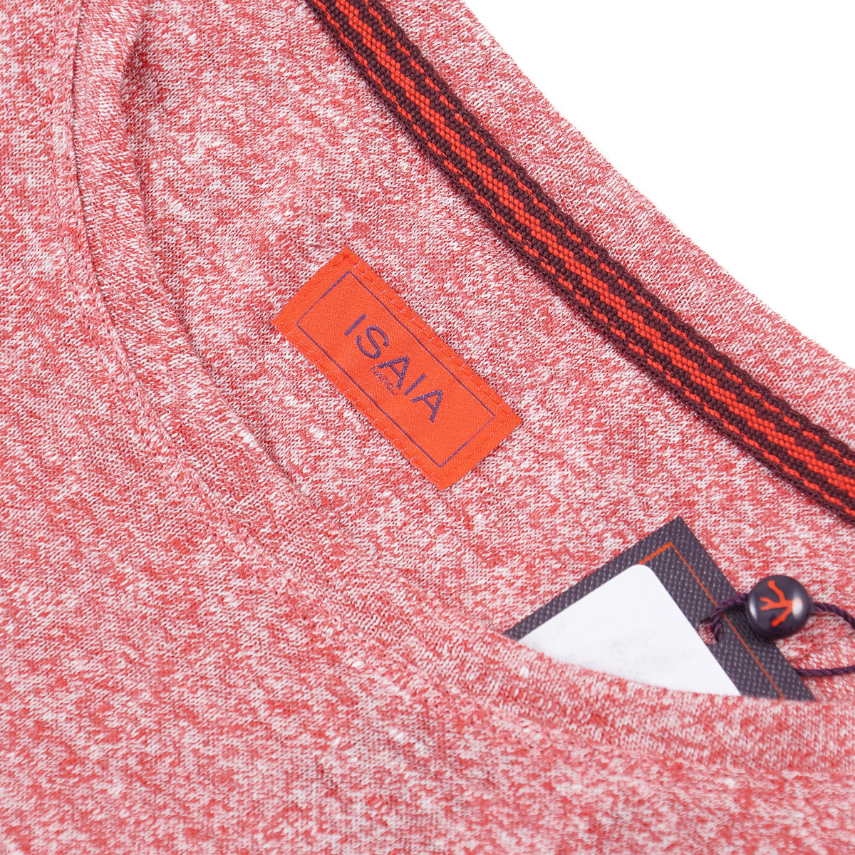 Isaia Knit Jersey Linen T-Shirt - Top Shelf Apparel