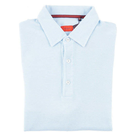 Isaia Regular-Fit Pique Cotton Polo