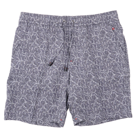 Isaia Printed Silk Drawstring Shorts - Top Shelf Apparel