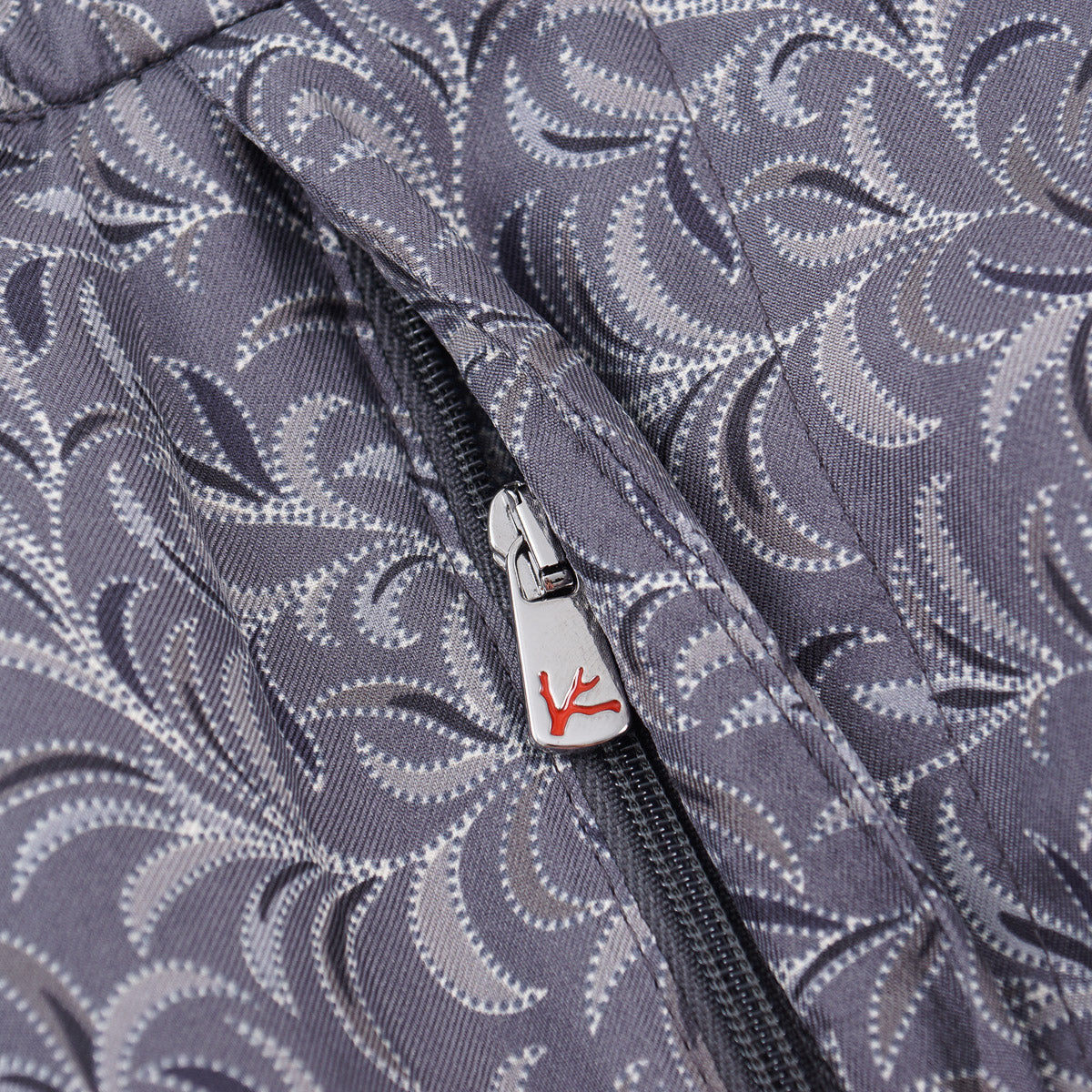 Isaia Printed Silk Drawstring Shorts - Top Shelf Apparel