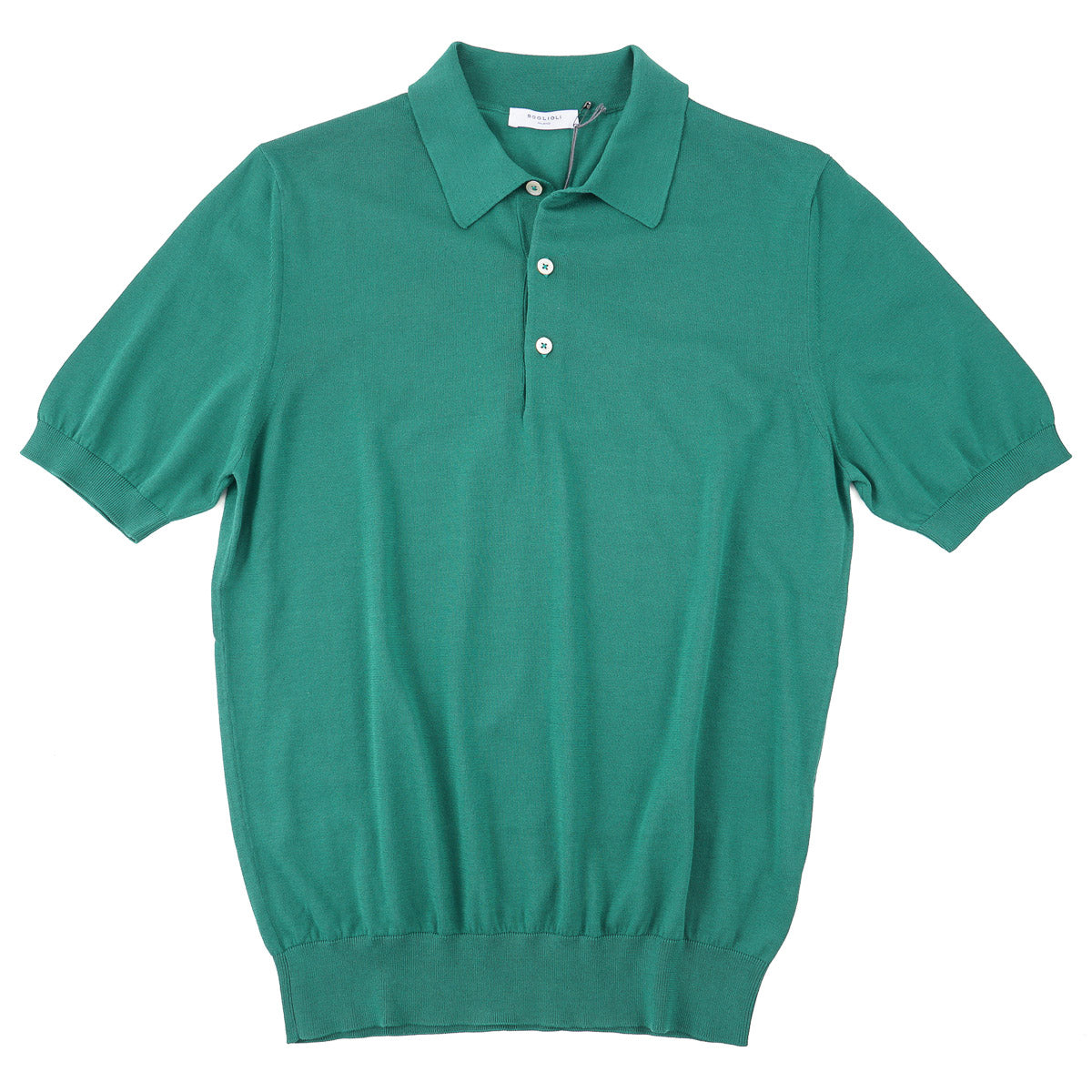 Boglioli Short Sleeve Cotton Polo Sweater - Top Shelf Apparel