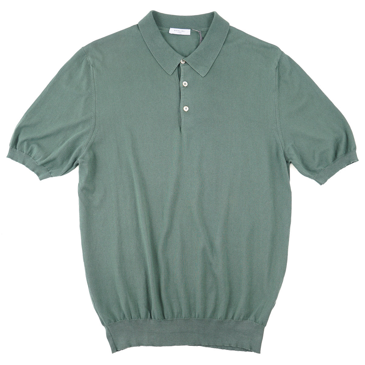 Boglioli Short Sleeve Cotton Polo Sweater - Top Shelf Apparel