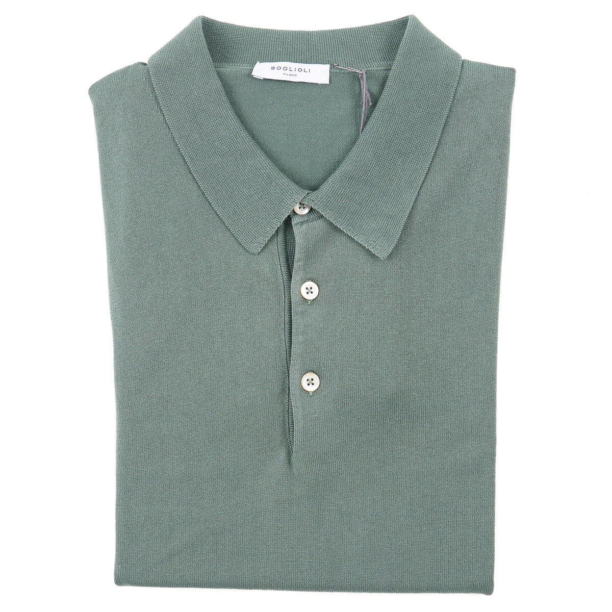 Boglioli Short Sleeve Cotton Polo Sweater - Top Shelf Apparel