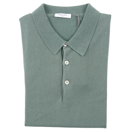 Boglioli Short Sleeve Cotton Polo Sweater - Top Shelf Apparel