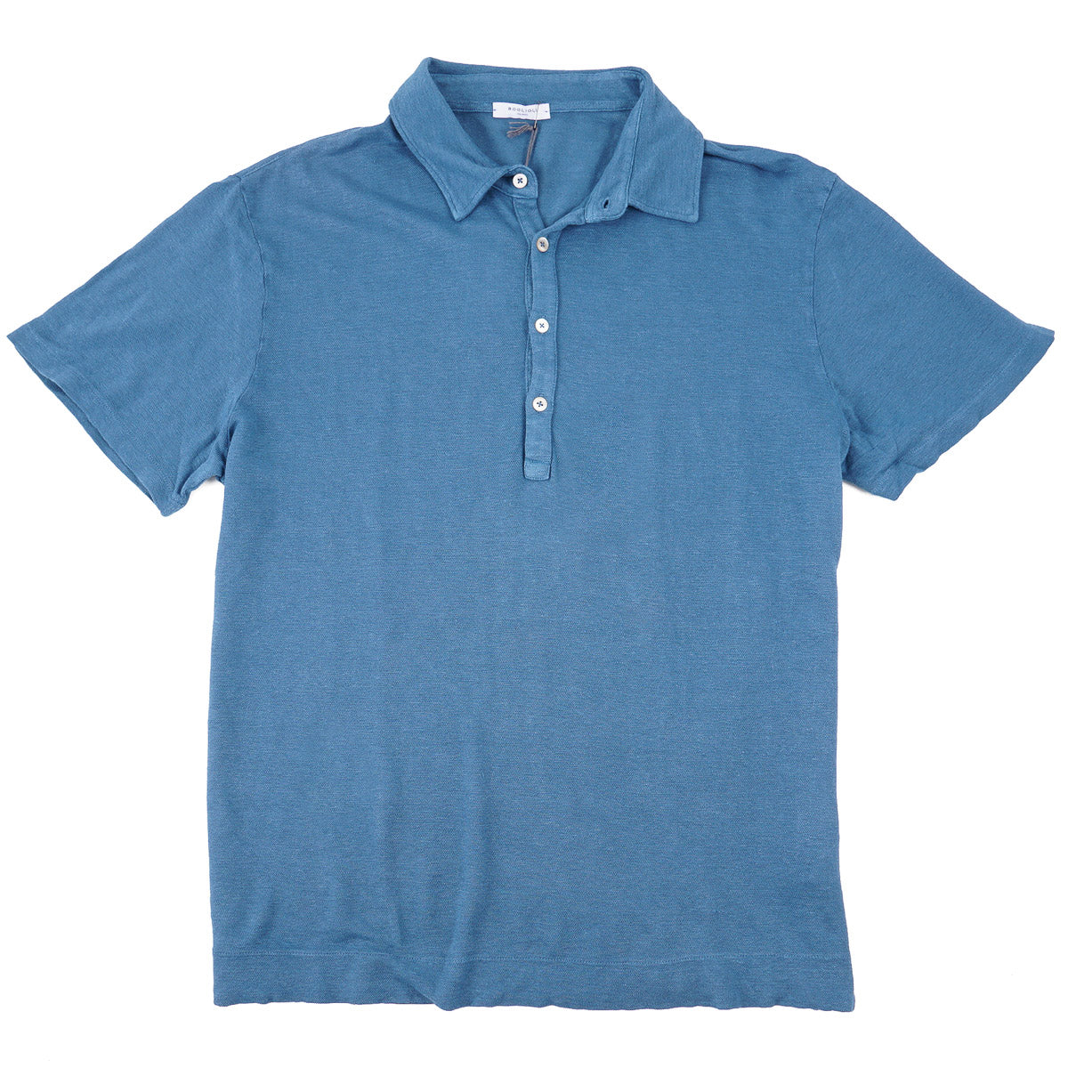 Boglioli Knit Linen Polo Shirt - Top Shelf Apparel