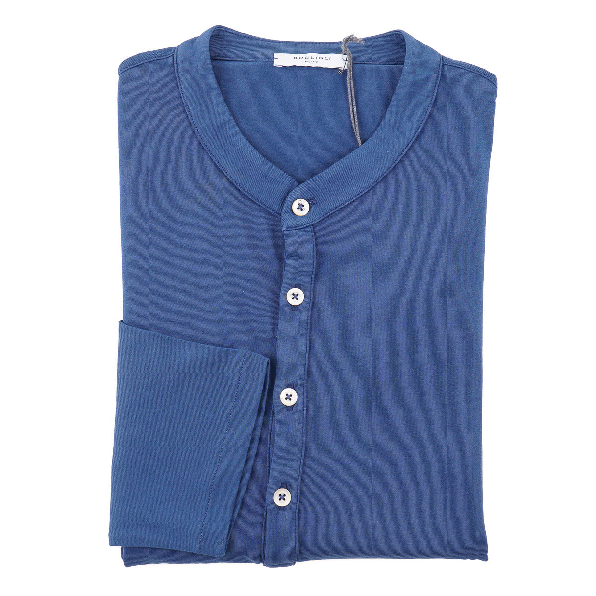 Boglioli Long Sleeve Henley T-Shirt - Top Shelf Apparel