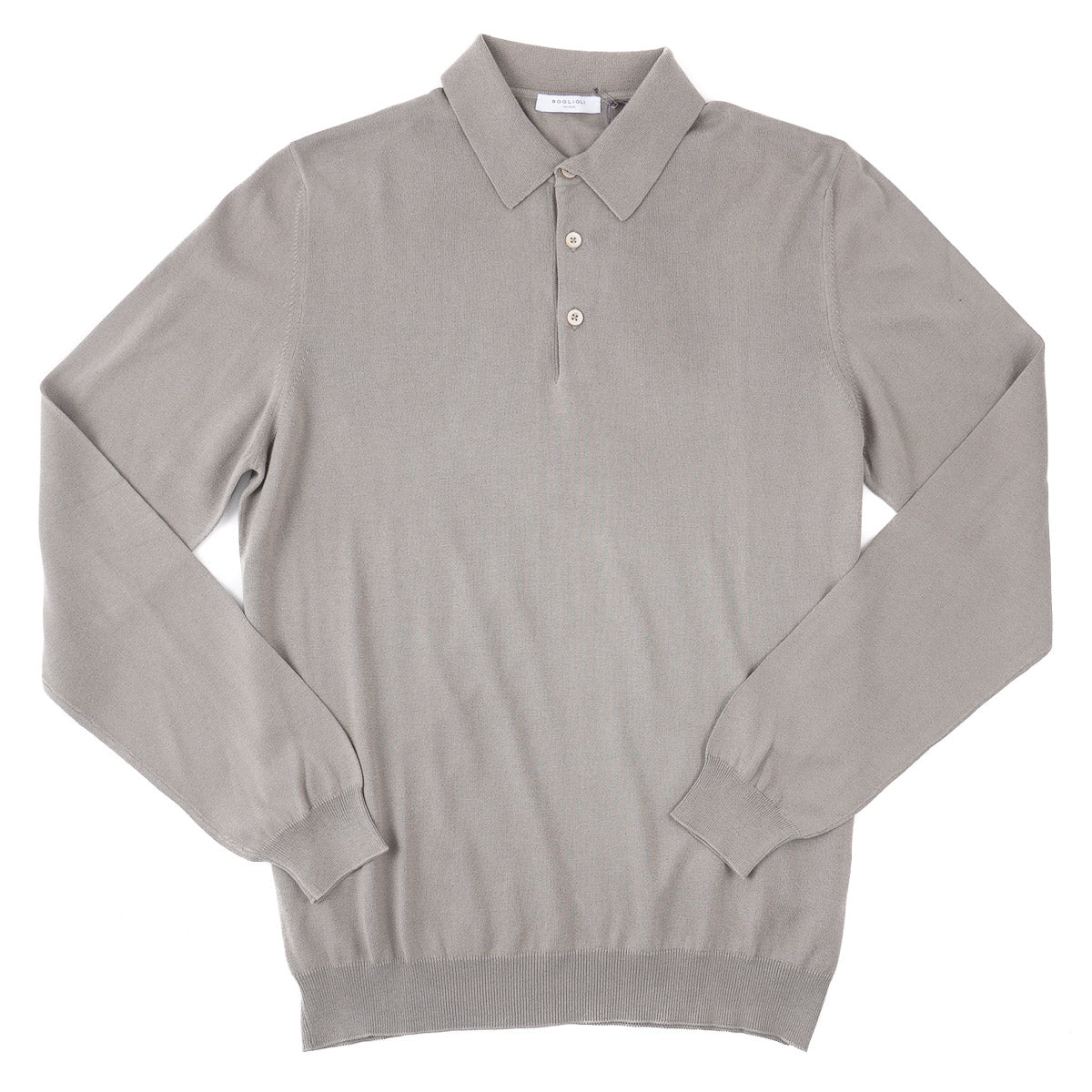 Boglioli Soft-Knit Cotton Polo Sweater - Top Shelf Apparel