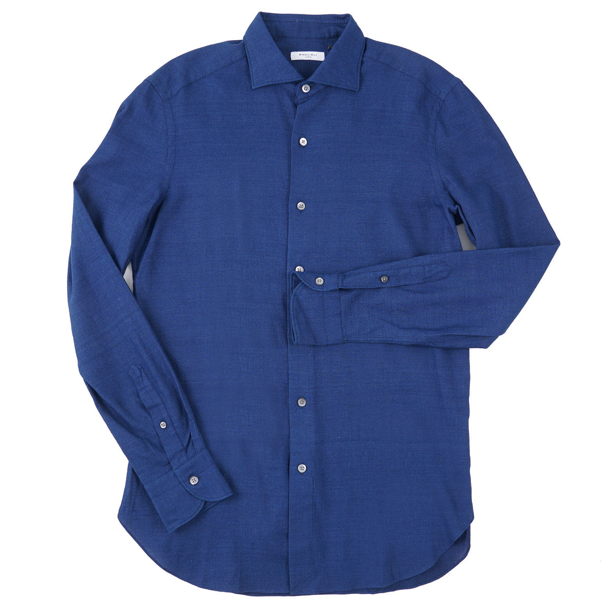 Boglioli Slim-Fit Pique Knit Cotton Shirt - Top Shelf Apparel