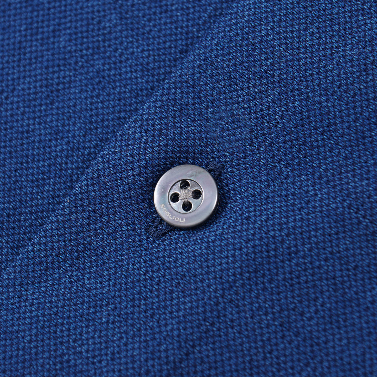 Boglioli Slim-Fit Pique Knit Cotton Shirt - Top Shelf Apparel