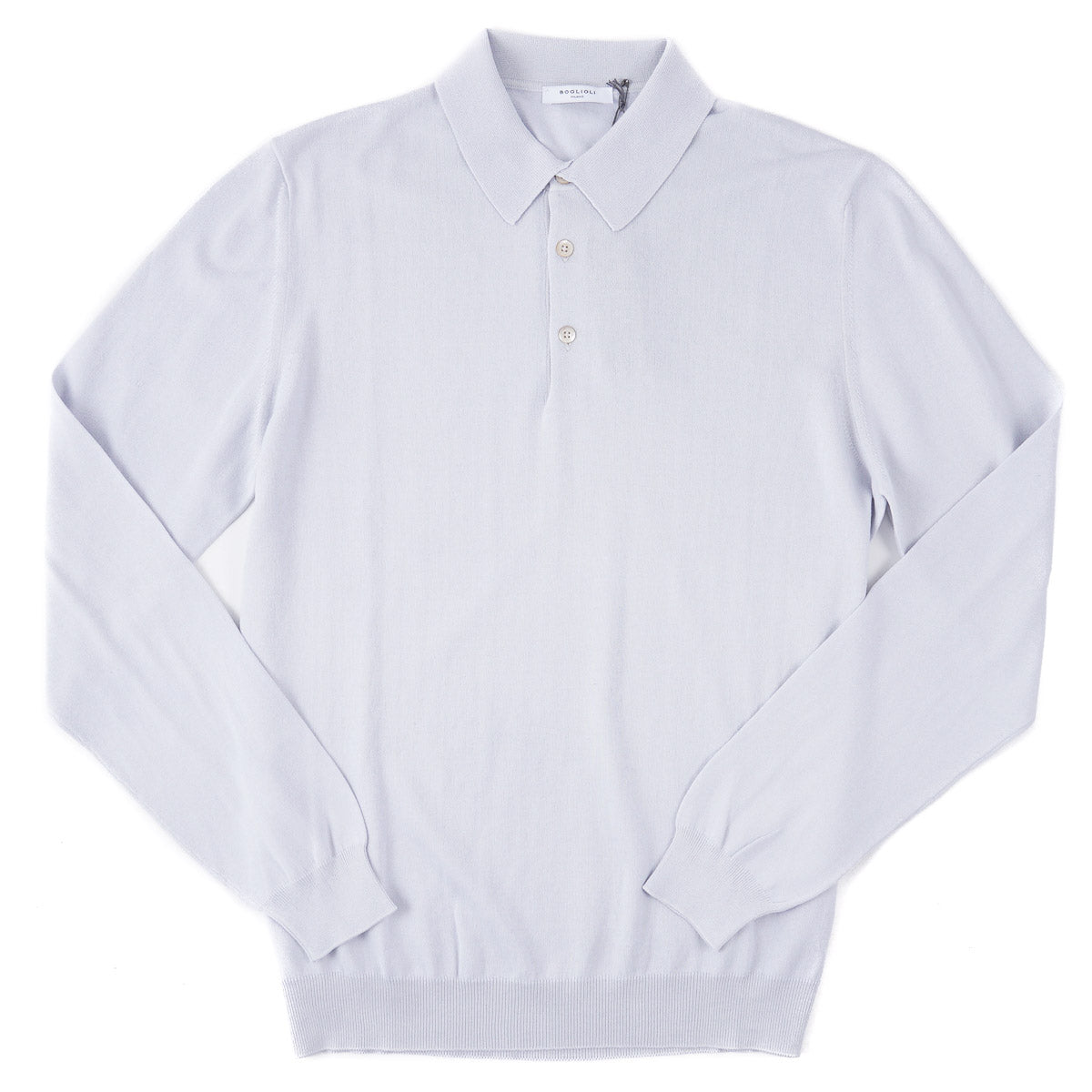 Boglioli Soft-Knit Cotton Polo Sweater - Top Shelf Apparel