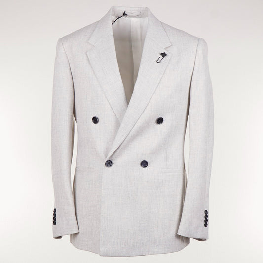 Lardini Flannel Cashmere-Wool Suit - Top Shelf Apparel