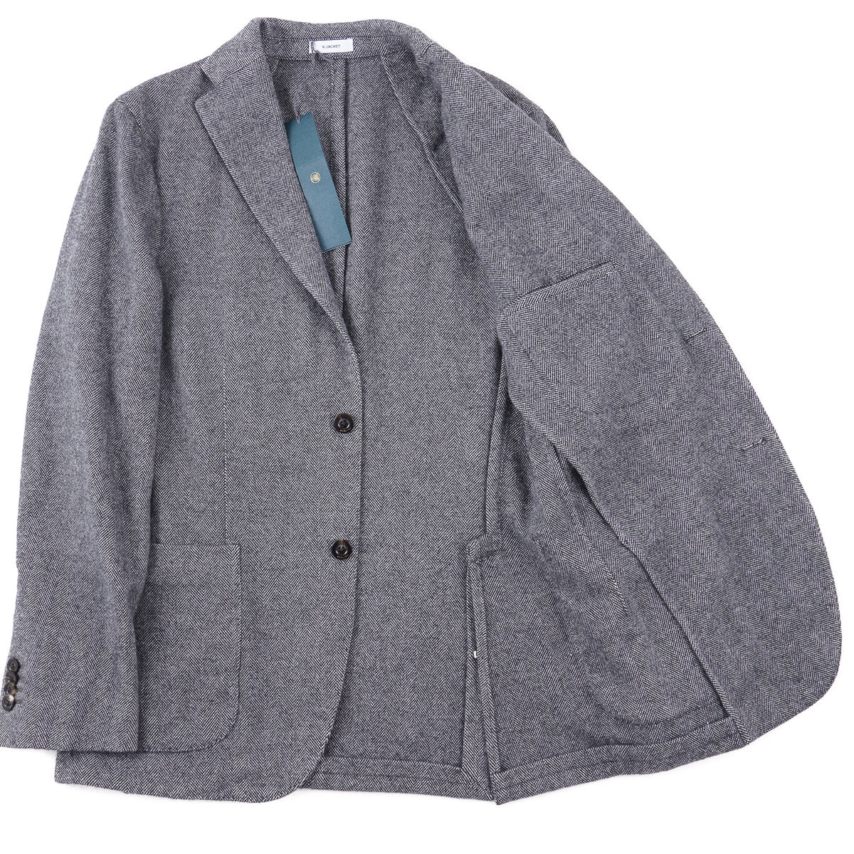 Boglioli Wool-Cashmere K-Jacket Sport Coat - Top Shelf Apparel