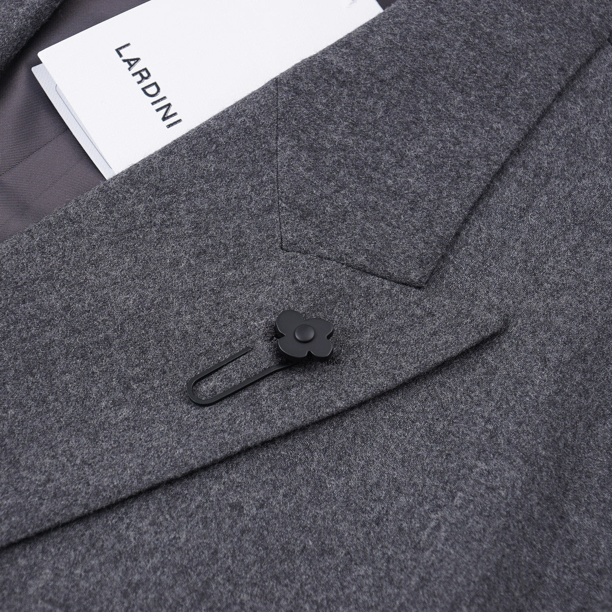 Lardini Flannel Cashmere-Wool Suit - Top Shelf Apparel