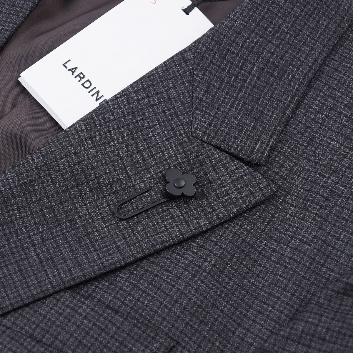 Lardini Wool Suit with Peak Lapels - Top Shelf Apparel