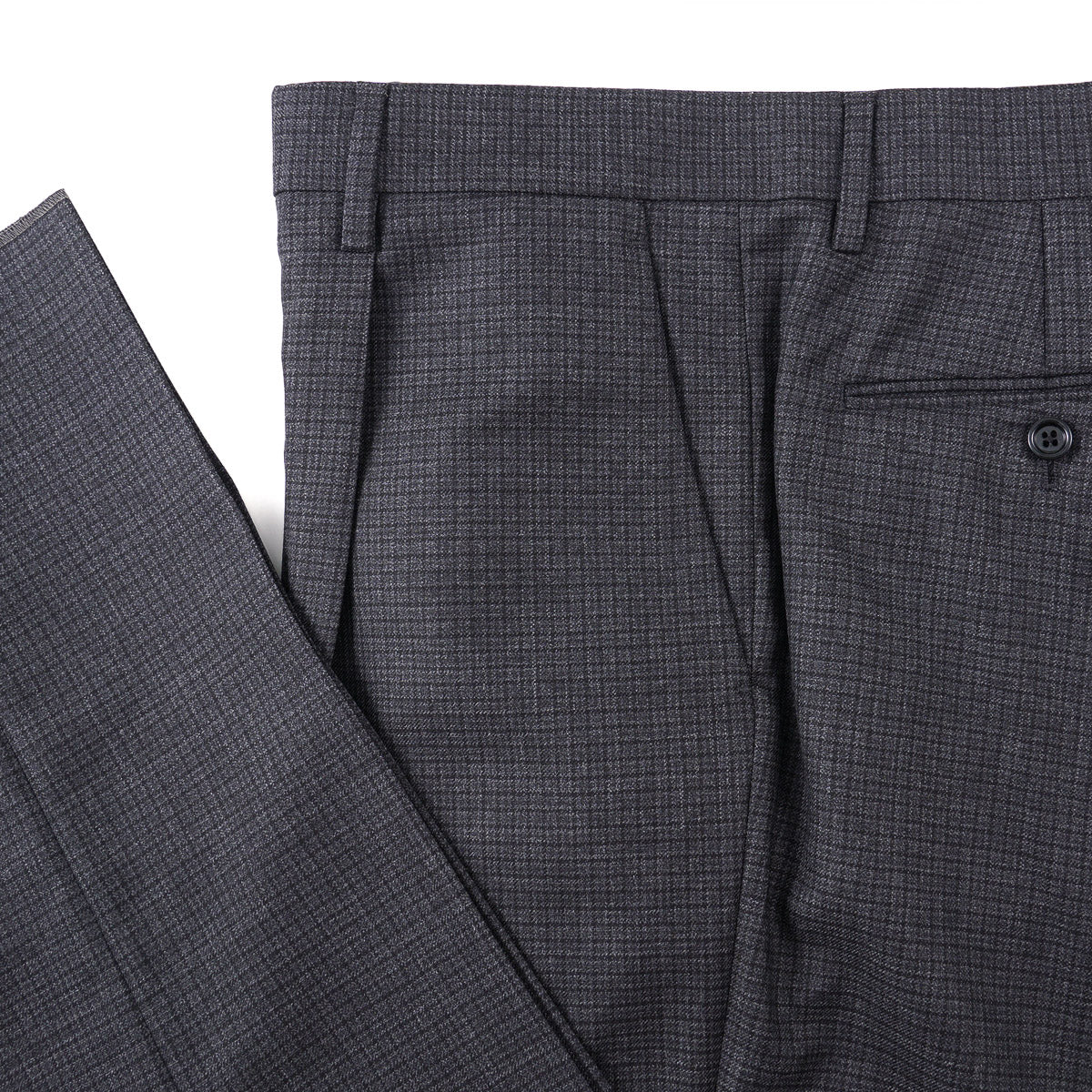 Lardini Wool Suit with Peak Lapels - Top Shelf Apparel