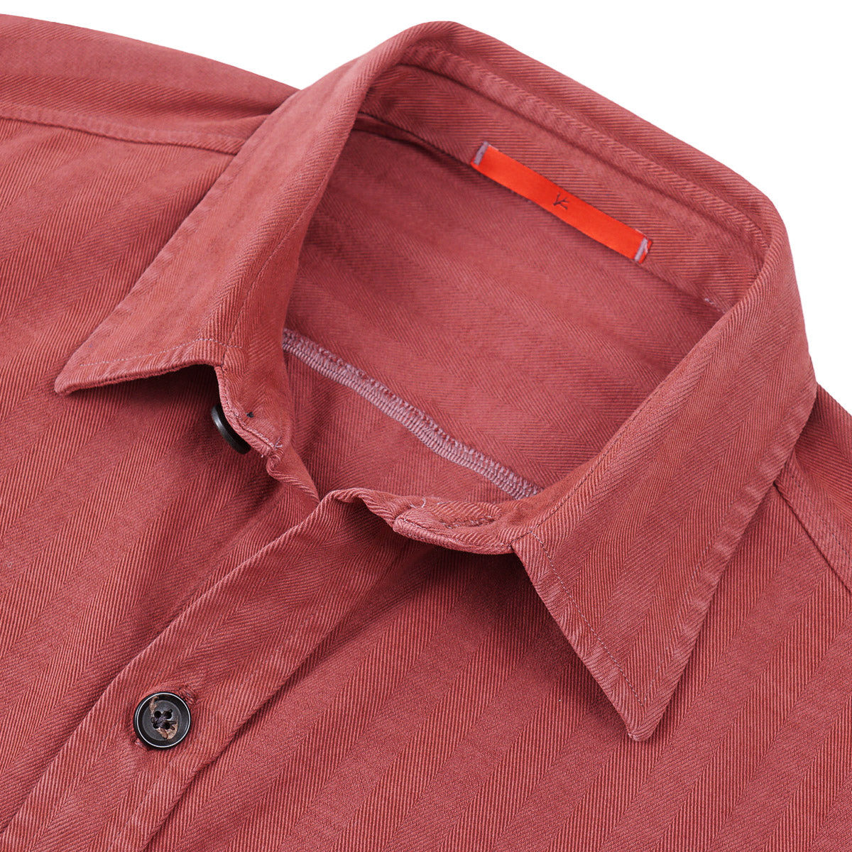 Isaia Herringbone Cotton-Cashmere Overshirt - Top Shelf Apparel