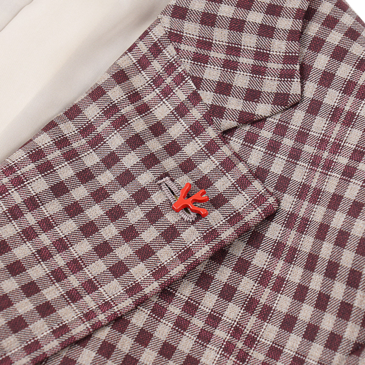 Isaia 'Capri' Woven Wool Sport Coat