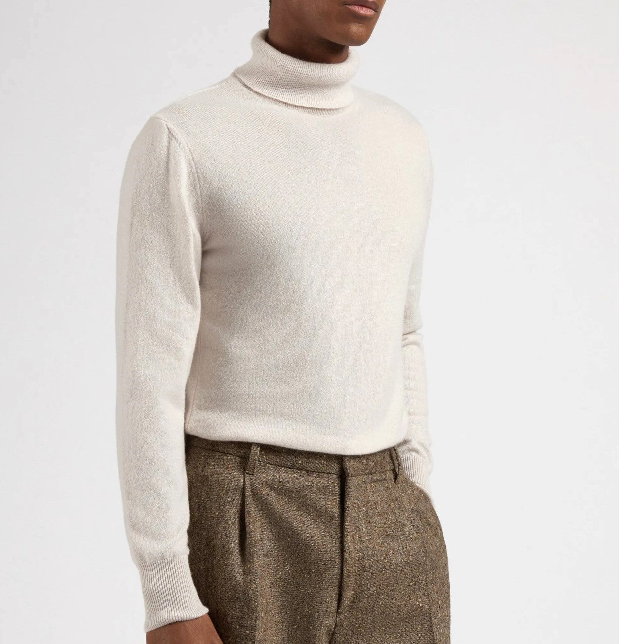 Lardini Slim-Fit Knit Cashmere Sweater - Top Shelf Apparel