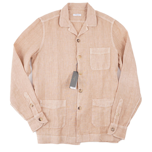 Boglioli Washed Linen Shirt-Jacket - Top Shelf Apparel