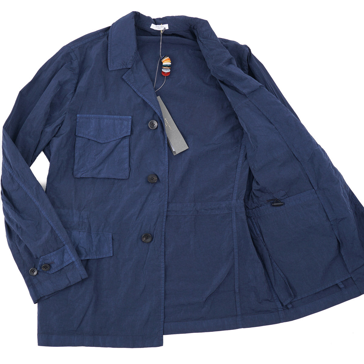 Boglioli Lightweight Nylon Field Jacket – Top Shelf Apparel