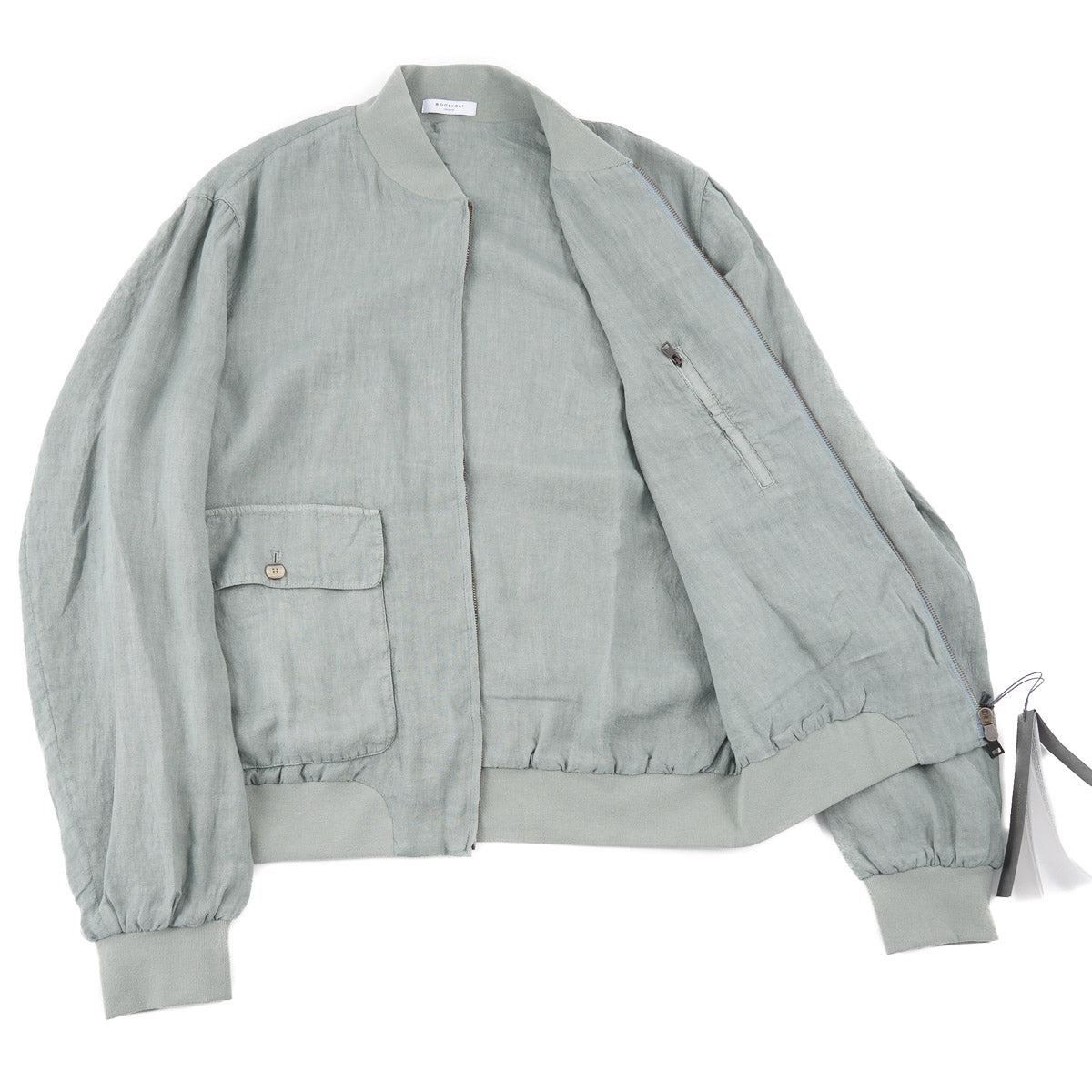 Boglioli Unlined Linen Bomber Jacket – Top Shelf Apparel