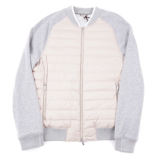 Peserico Down-Filled Jacket with Jersey Sleeves - Top Shelf Apparel