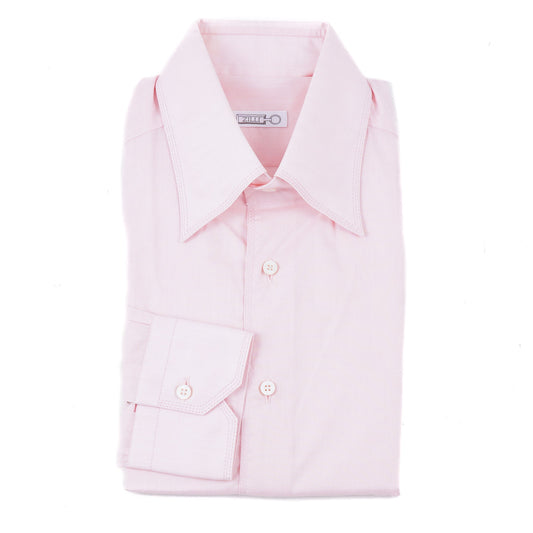 Zilli Light Pink Cotton Dress Shirt - Top Shelf Apparel