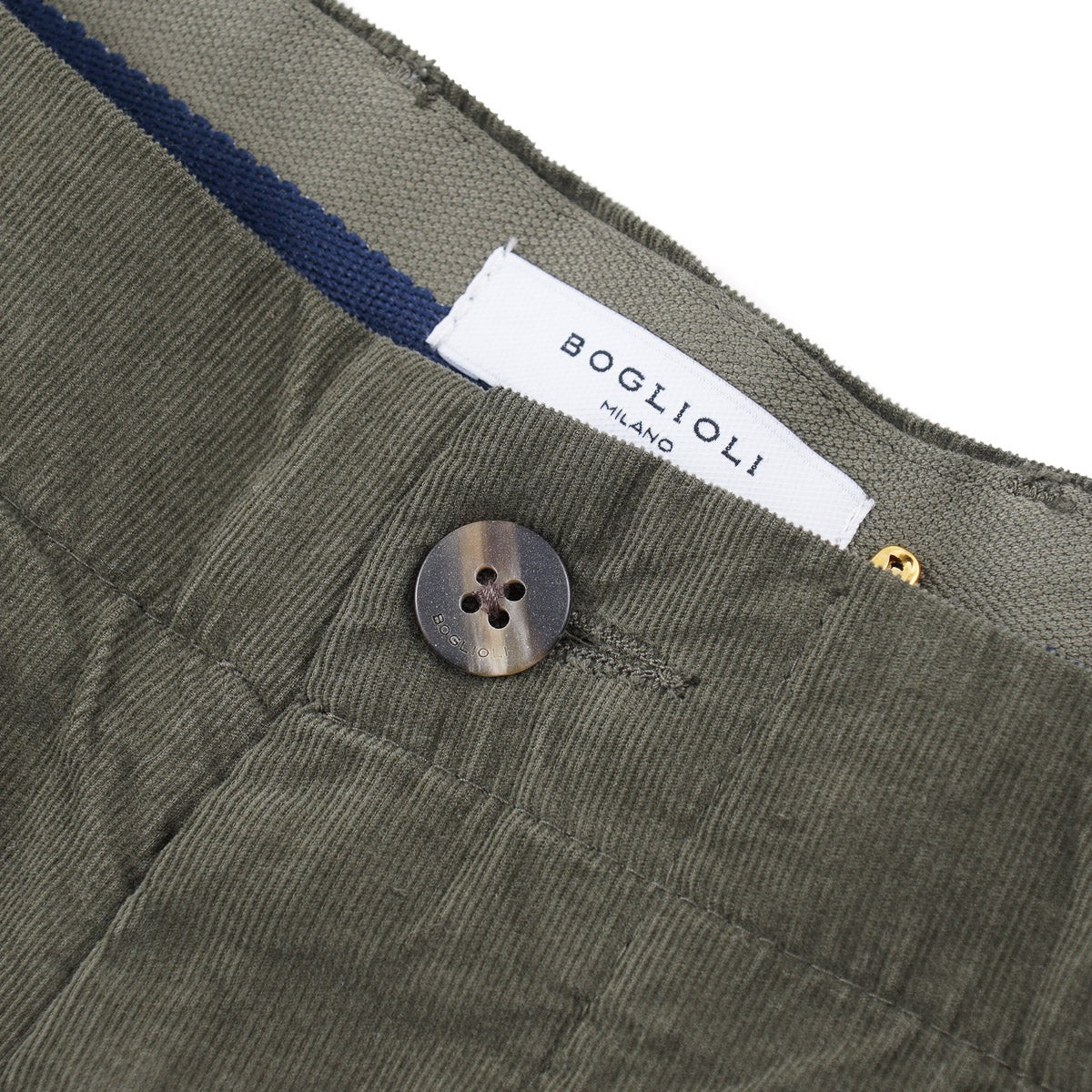 Boglioli Lightweight Corduroy Cotton Shorts - Top Shelf Apparel